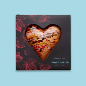 Sjokoladehjerte fylt med Hasselknas