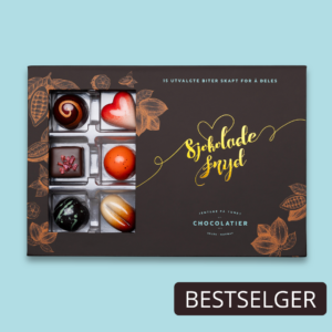 Gaveeske 15 biter Sjokoladefryd