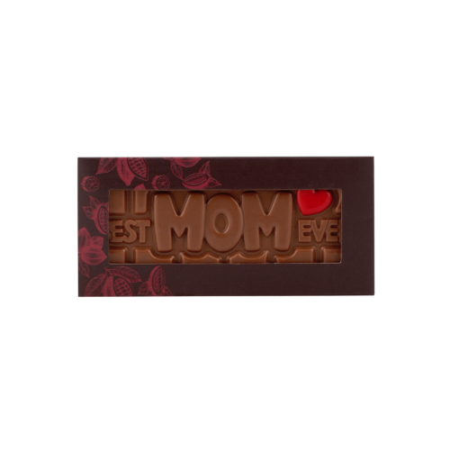 Sjokoladeplate Best mom ever