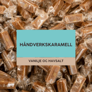 Håndverkskaramell - Vanilje og havsalt